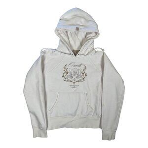 Vintage O'Neill Hoodie Sweatshirt Women's Size Medium Y2K Surf White